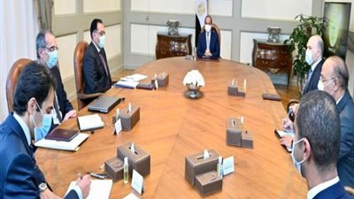 السيسى يستقبل رئيس مجلس ادارة مجموعة ”فودافون” العالمية
