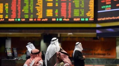 بورصات الخليج تتراجع اليوم بقيادة المؤشر السعودي