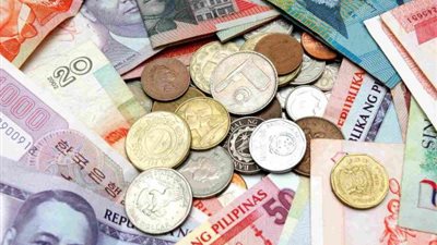 تباين أسعار العملات الأجنبية بنهاية تعاملات اليوم مقابل الجنيه