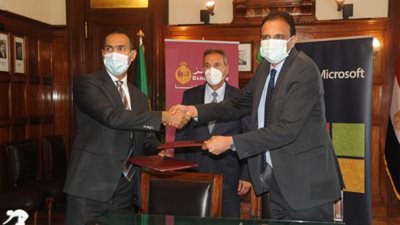 بنك مصر يوقع مذكرة تفاهم مع مايكروسوفت لإطلاق برنامج الابتكار التشاركية لدعم الشركات الناشئة في التكنولوجيا المالية