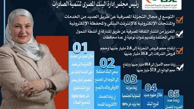 البنك المصري لتنمية الصادرات: زيادة حجم الأصول إلى 69.4 مليار جنيه