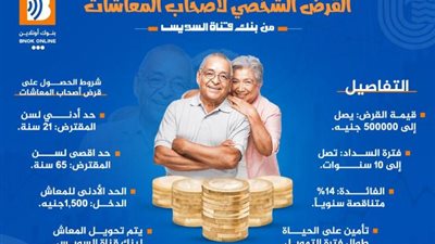 فترة سداد تصل إلى 10 سنوات.. تفاصيل قرض المعاشات من بنك قناة السويس