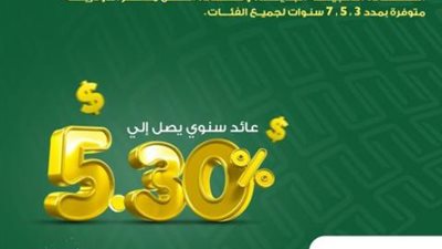 بعائد يصل إلى 5.30%.. تفاصيل الشهادات الدولارية الجديدة من البنك الأهلي المصري
