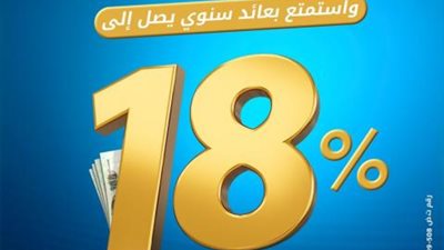 تفاصيل ومزايا الشهادة الجديدة من البنك الأهلي المتحد بعائد يصل إلي 18%