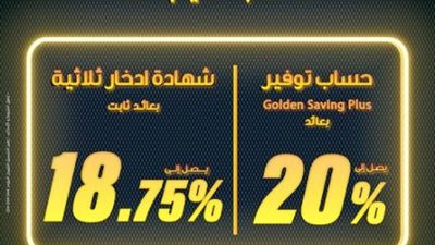 بعائد يصل إلى 20%.. تفاصيل ومزايا الشهادة الثلاثية وحساب التوفير من العربي الإفريقي