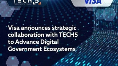 شركة Visa توقع اتفاقية تعاون استراتيجي مع TECH5 لتطوير الأنظمة الحكومية الرقمية عالميًا