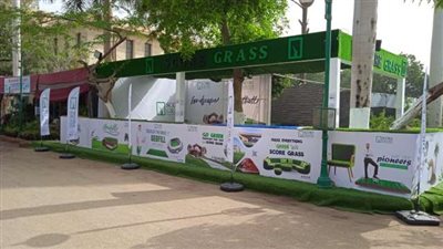 “سكور جراس” تشارك في معرض الزهور للمرة العاشرة على التوالي