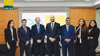 أملاك للتمويل - مصر توقع عقد تمويل بقيمة 200 مليون جنيه مع إي چي بنك - البنك المصري الخليجي