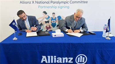 أليانز مصر تعزز شراكتها مع اللجنة البارالمبية الدولية لدعم الرياضيين البارالمبيين المصريين وتعزيز مكانتهم عالميًا