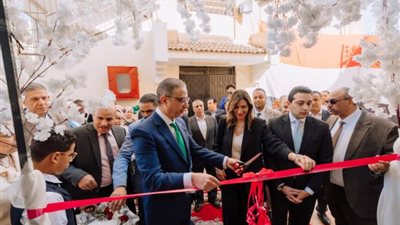 بنك التعمير والإسكان يفتتح مبنى رياض الأطفال بمدرسة النور للمكفوفين بمحافظة الفيوم