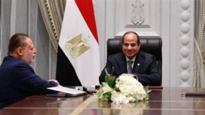الرئيس السيسي يشدد على تعزيز الاستقرار المالي والنقدي واستدامة اجتماعه مع محافظ البنك المركزي