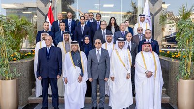  رئيس مجلس أمناء وحدة مكافحة غسل الأموال وتمويل الإرهاب المصرية يستقبل النائب العام القطري