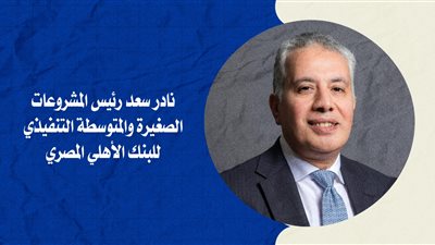 نادر سعد يبرز جهود البنك الأهلي المصري في تمكين رواد الأعمال