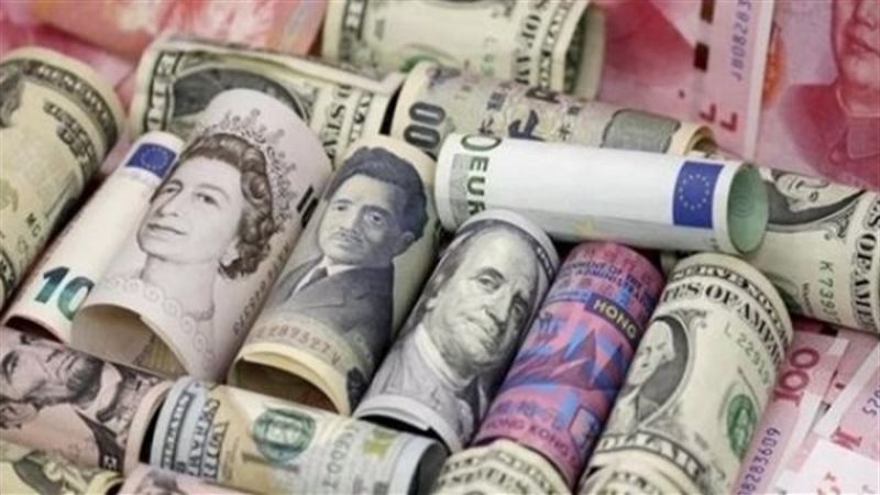 أسعار صرف العملات العربية والأجنبية الرئيسية