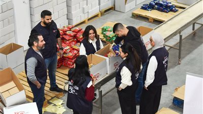 بنك saib يوزع كراتين رمضان بالتعاون مع جمعية الأورمان