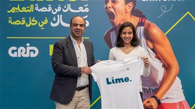 لايم تتوسع إلى القطاع الرياضي برعاية حصرية للموهبة الصاعدة في البادل جايا عمر يوسف