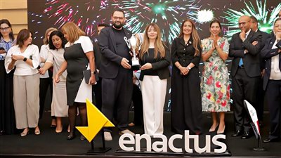 البنك الأهلي المصري يشارك في نهائيات Enactus Egypt لاختيار الفريق الذي يمثل مصر في الخارج