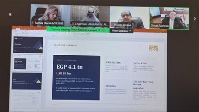 رئيس البورصة المصرية يستعرض أداء السوق وفرص الاستثمار في ندوة افتراضية مع اتحاد شركات الاستثمار الكويتي