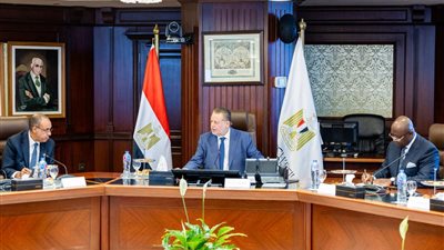 اجتماع ثلاثي بمشاركة محافظ البنك المركزي المصري ووزير الخارجية ورئيس البنك الإفريقي للتصدير والاستيراد