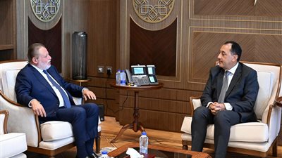 رئيس الوزراء يبحث مع محافظ البنك المركزي عددا من ملفات العمل المشتركة