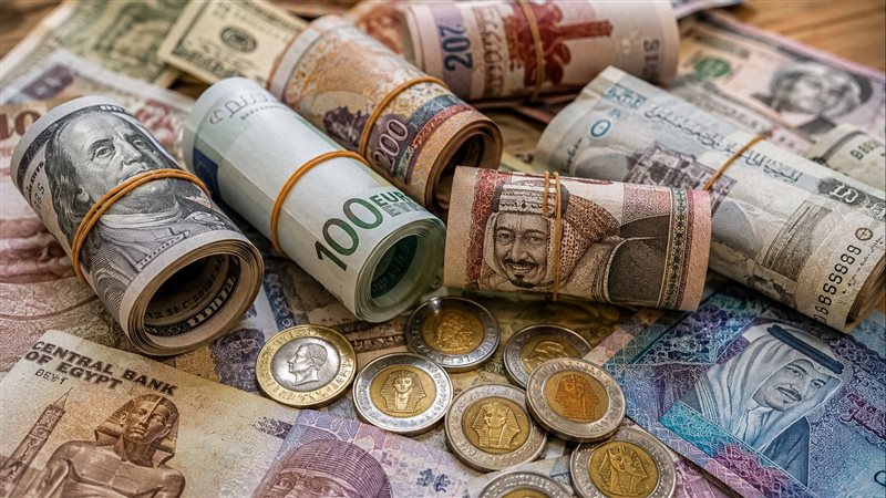 أسعار صرف العملات الرئيسية العربية والأجنبية 