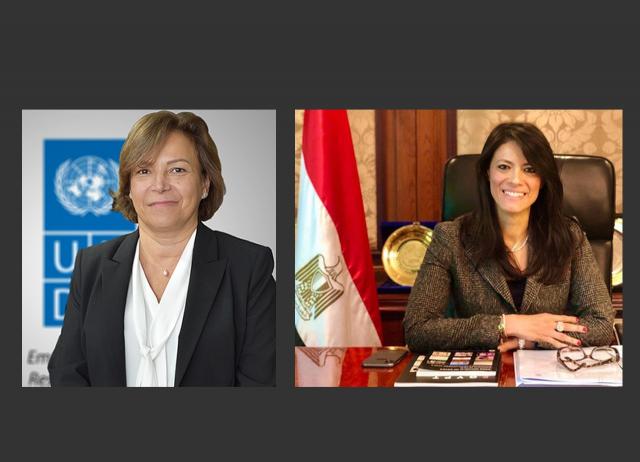 رانيا المشاط ورنده أبوالحسن