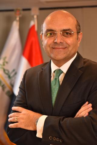 هشام السفطي رئيس مجموعة المؤسسات المالية والخدمات المالية الدولية بالبنك الأهلي المصري