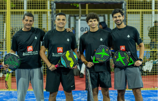 انطلاق فعاليات بطولة BdC Padel Tournaments برعاية بنك القاهرة