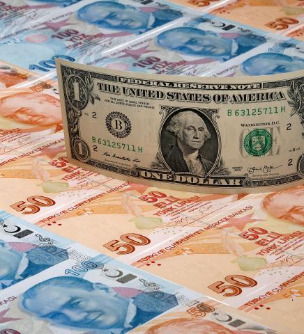 تراجع الليرة التركية