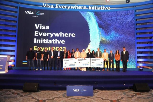 بالتعاون مع Fintech Egypt ”فيزا” تعلن عن الفائزين الثلاثة الأوائل في مبادرة ”فيزا في كل مكان” مصر 2022