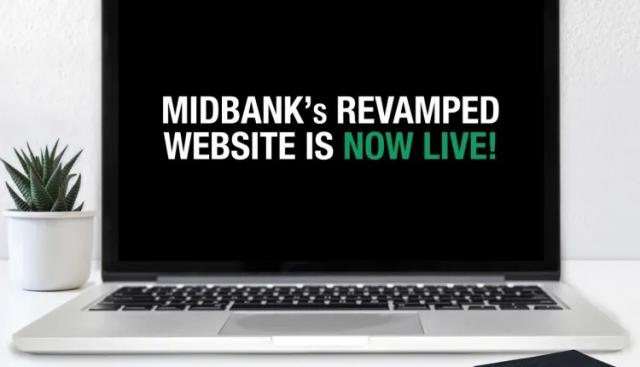 ميدبنك يطلق موقعه الإلكتروني الجديد بعد تطويره بشكل كامل