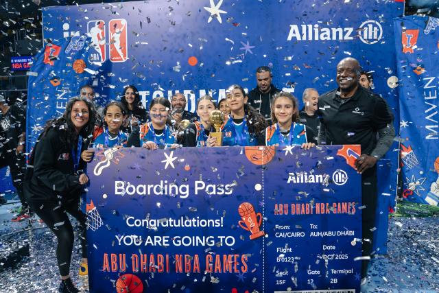 أليانز مصر تعزز شراكتها مع NBA Africaبإطلاق الجولة الرابعة من Allianz Athlete Experience