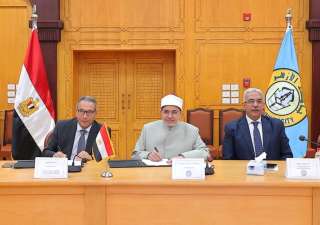 البنك الأهلي المصري يوقع بروتوكول تعاون جديد مع جامعه الأزهر
