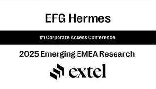 إي اف چي هيرميس تواصل زخم نجاح مؤتمرها في لندن وتعلن فوزها بالمركز الأول في فئة Corporate Access Conference لأسواق أوروبا الناشئة والشرق الأوسط وإفريقيا