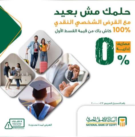  حملة "حلمك مش بعيد" من البنك الأهلي المصري