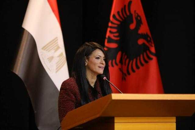 «المشاط » تفتتح منتدى الأعمال المصري الألباني