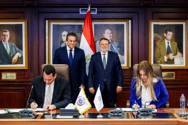 محافظ البنك المركزي ونائب رئيس مجلس الوزراء للتنمية البشرية يشهدان  توقيع تجديد بروتوكول التعاون مع صندوق مواجهة الطوارئ الطبية والأمراض الوراثية لثلاث سنوات إضافية