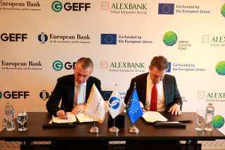 البنك الأوروبي وبنك الإسكندرية يدعمان التمويل الأخضر في مصر بحزمة تمويل بقيمة... البنك الأوروبي وبنك الإسكندرية يدعمان التمويل الأخضر في مصر بحزمة تمويل بقيمة 20 مليون دولار أمريكي