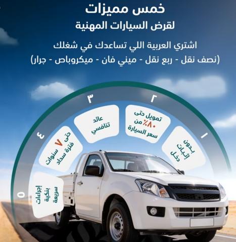 قرض السيارات المهنية من البنك الزراعي المصري 