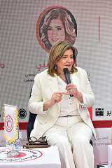 نور الزيني تشارك في جلسة حوارية بعنوان:«بإيدها تصنع المستقبل» ضمن فعاليات معرض... نور الزيني تشارك في جلسة حوارية بعنوان:«بإيدها تصنع المستقبل» ضمن فعاليات معرض القاهرة الدولي للكتاب